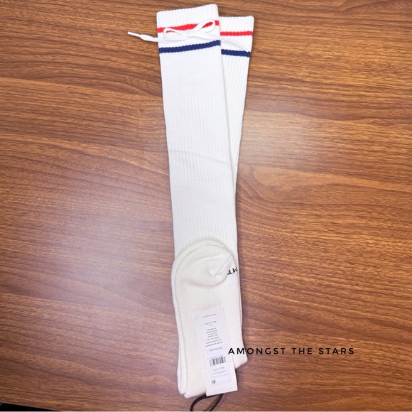 Free People Movement Foul Shot Knee High White Socks - Picture 12 of 13